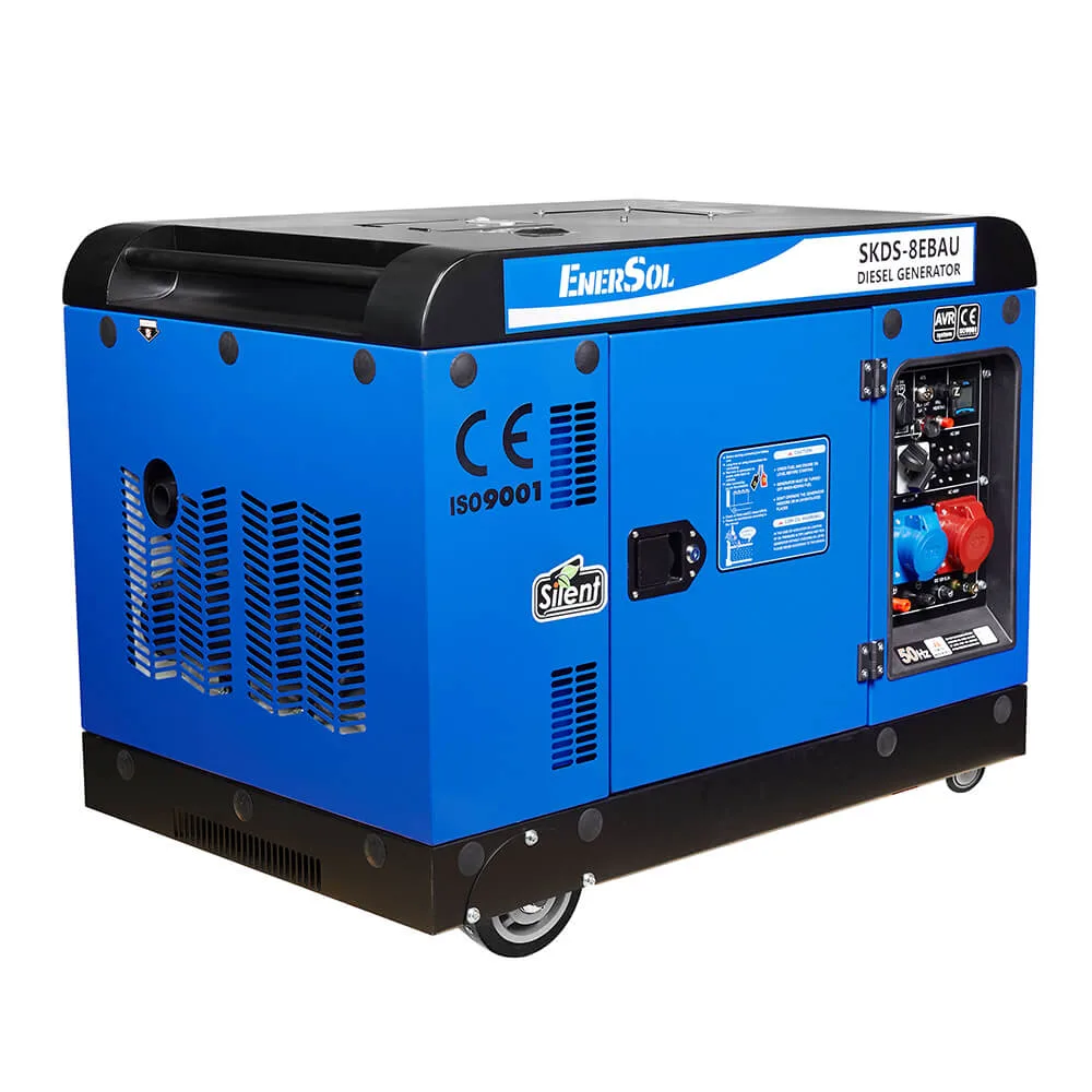 Генератор дизельний EnerSol SKDS-8EBAU, 7.5 кВт, електростартер — фото 4