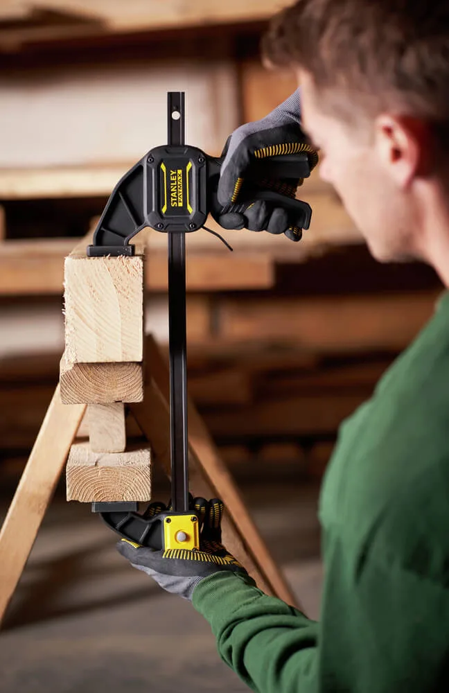 Струбцина FatMax L триггерная з максимальним зусиллям стиснення 135 кг STANLEY FMHT0-83236 — фото 5
