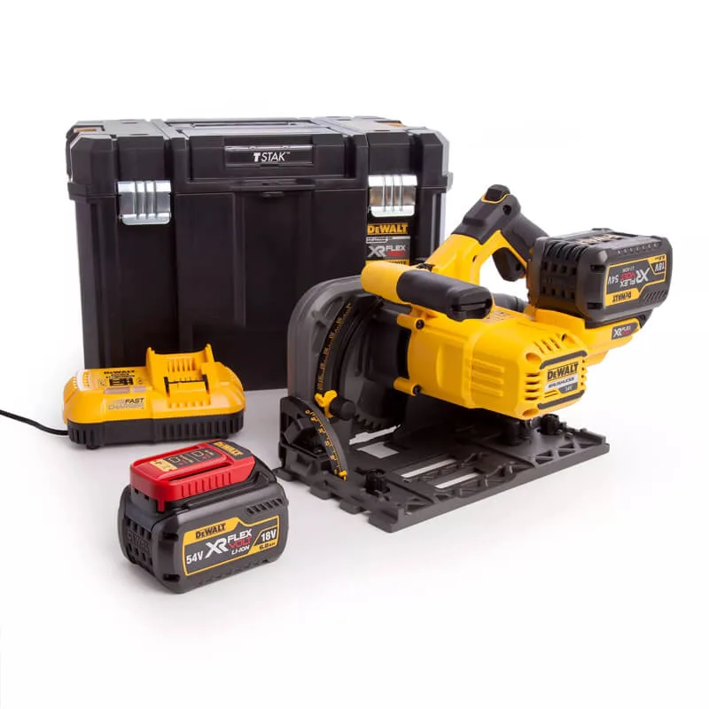 Пила дискова занурювальна акумуляторна DeWALT DCS520T2 — фото 2