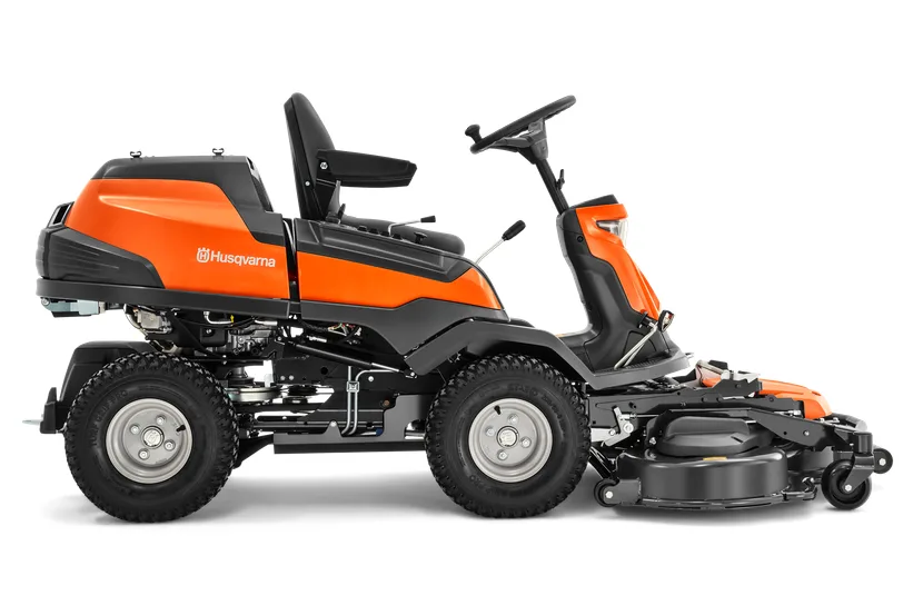 Бензинова фронтальна косарка-трактор Husqvarna R 420TsX AWD — фото 3