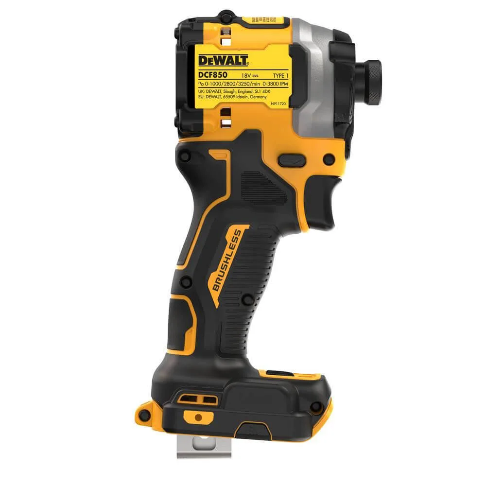 Шурупокрут ударний акумуляторний безщітковий DeWALT DCF850NT — фото 3