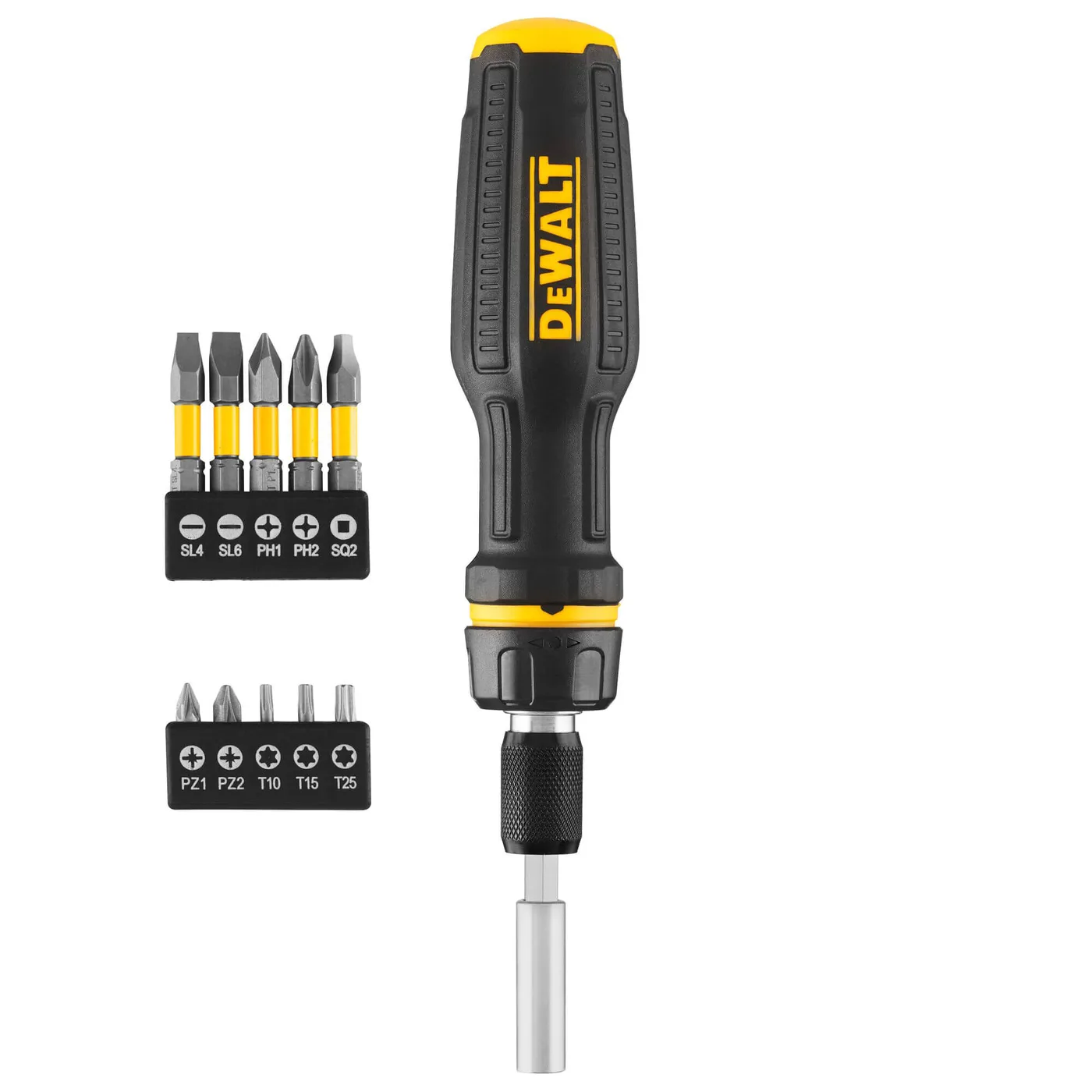 Викрутка - набір FULL FIT Telescoping, зі змінними бітами, 10 біт DeWALT DWHT68001-0 — фото 2