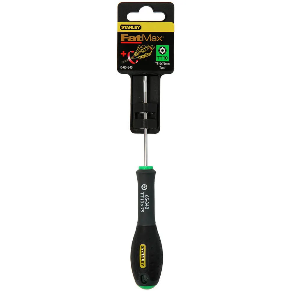 Викрутка FatMax з довжиною жала 75 мм під шліц Torx TT10 STANLEY 0-65-340 — фото 2