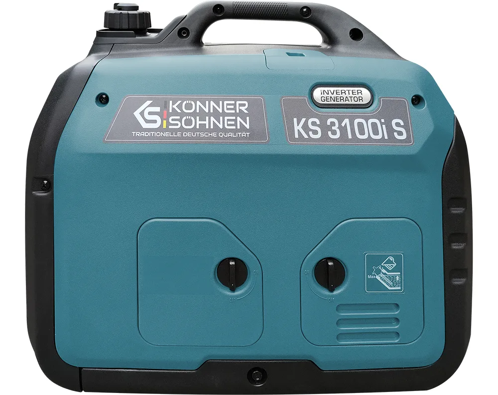 Інверторний генератор Könner & Söhnen KS 3100i S, 2,8 кВт, бензин, ручний стартер — фото 5