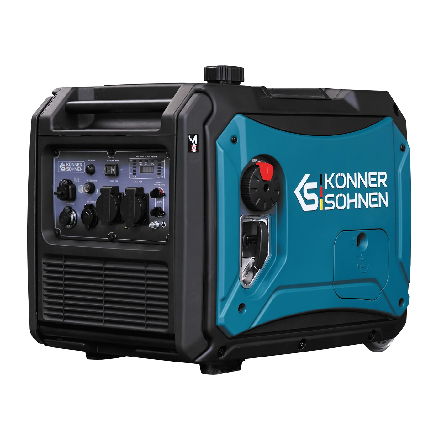 Інверторний генератор Könner & Söhnen KS 4000iE S, 4,0 кВт, бензин, електростартер