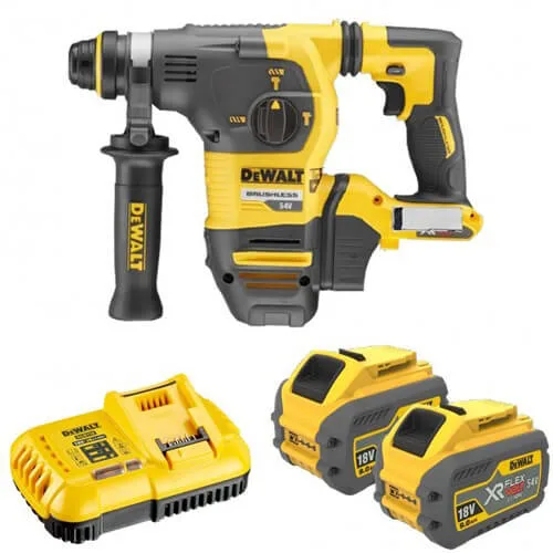 Перфоратор акумуляторний безщітковий SDS-Plus DeWALT DCH333X2 — фото 3