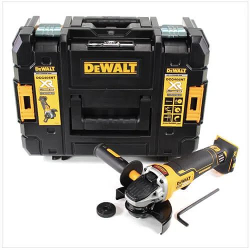 Шліфмашина кутова - болгарка акумуляторна безщіткова DeWALT DCG406NT — фото 2