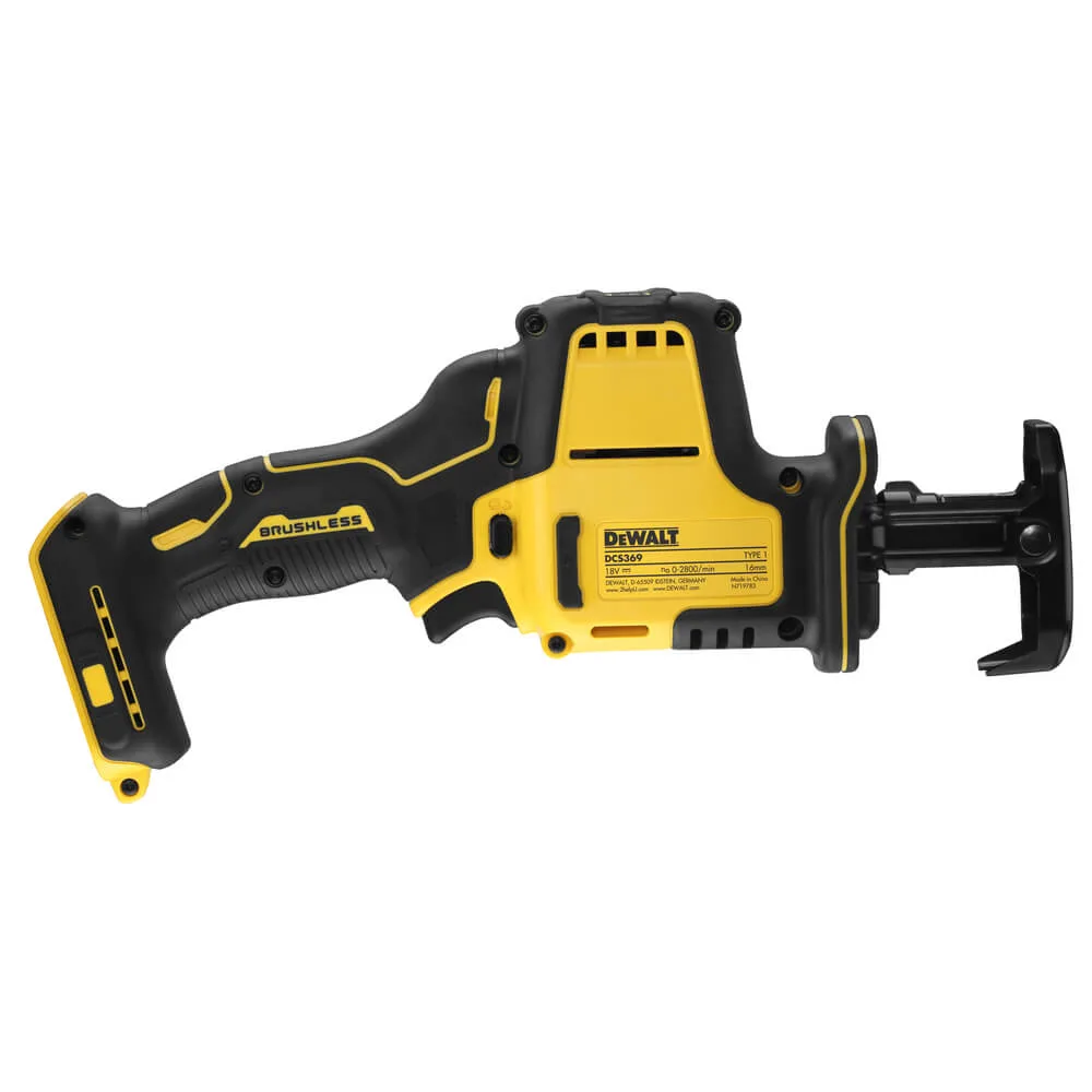 Пила шабельна акумуляторна безщіткова DeWALT DCS369N — фото 4