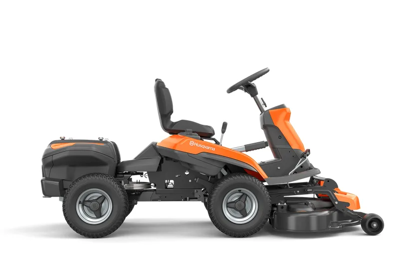 Акумуляторна фронтальна косарка-трактор Husqvarna R 200iX AWD — фото 4