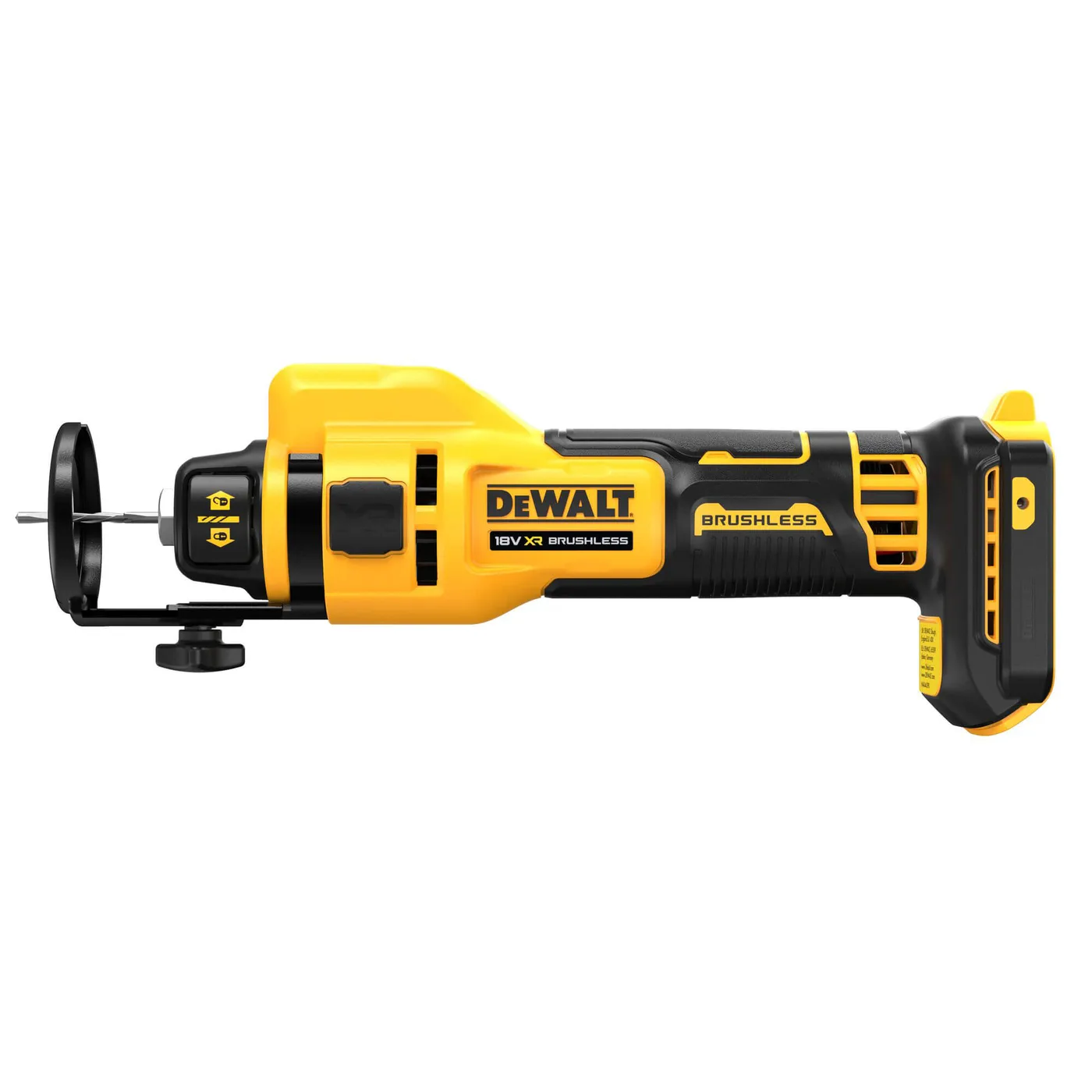Фрезер акумуляторний для вирізання гіпсокартону DeWALT DCE555N — Уцінка