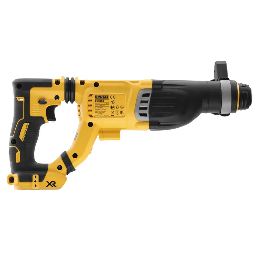 Перфоратор акумуляторний безщітковий SDS-Plus DeWALT DCH263N — фото 3